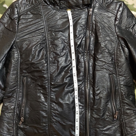 H&M juniors/womans jacket leather look - Picture 14 of 16